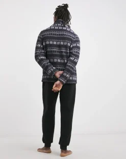 Jacamo Borg Fairisle Loungewear Set