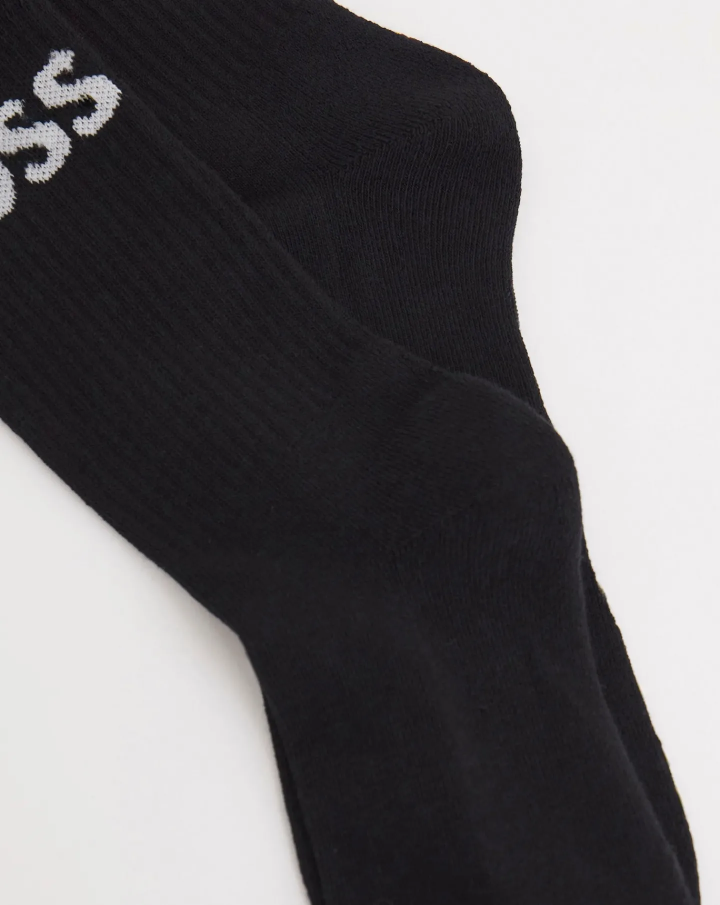 BOSS 6 Pack Black Sports Socks