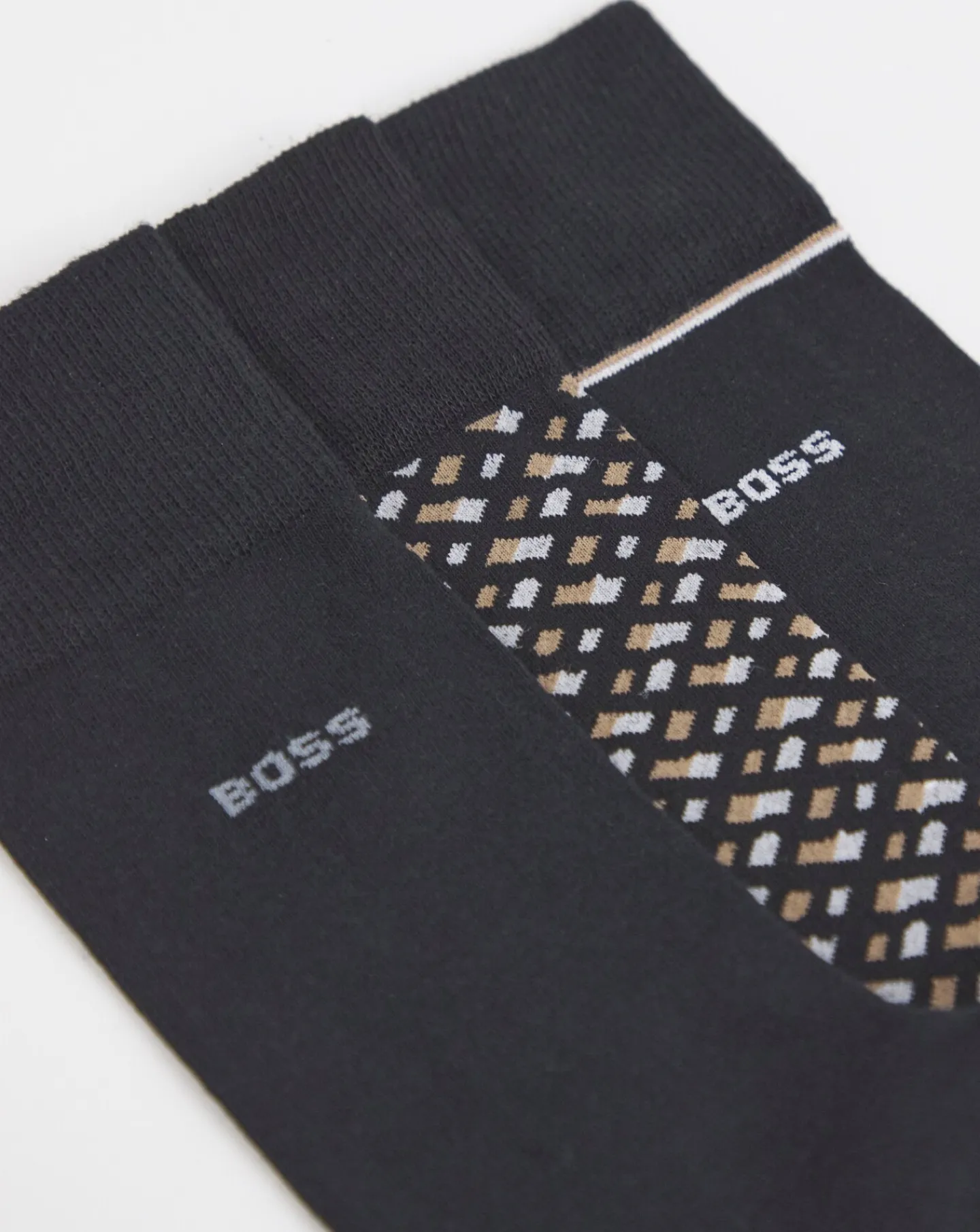 BOSS 4 Pack Monogram Sock Gift Set