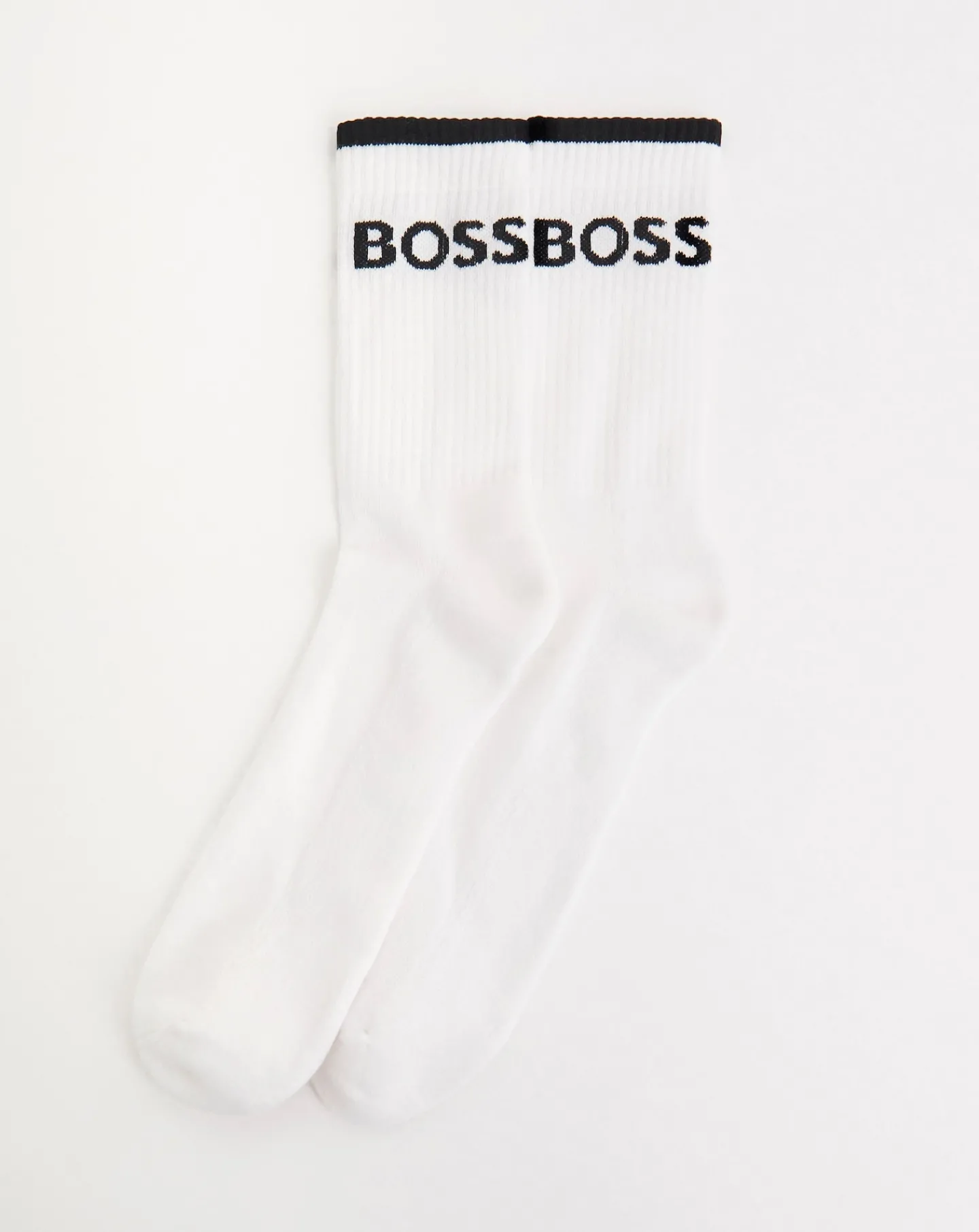 BOSS 6 Pack White Sports Socks