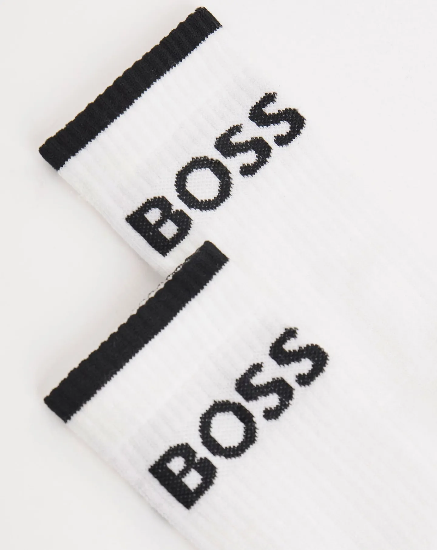 BOSS 6 Pack White Sports Socks