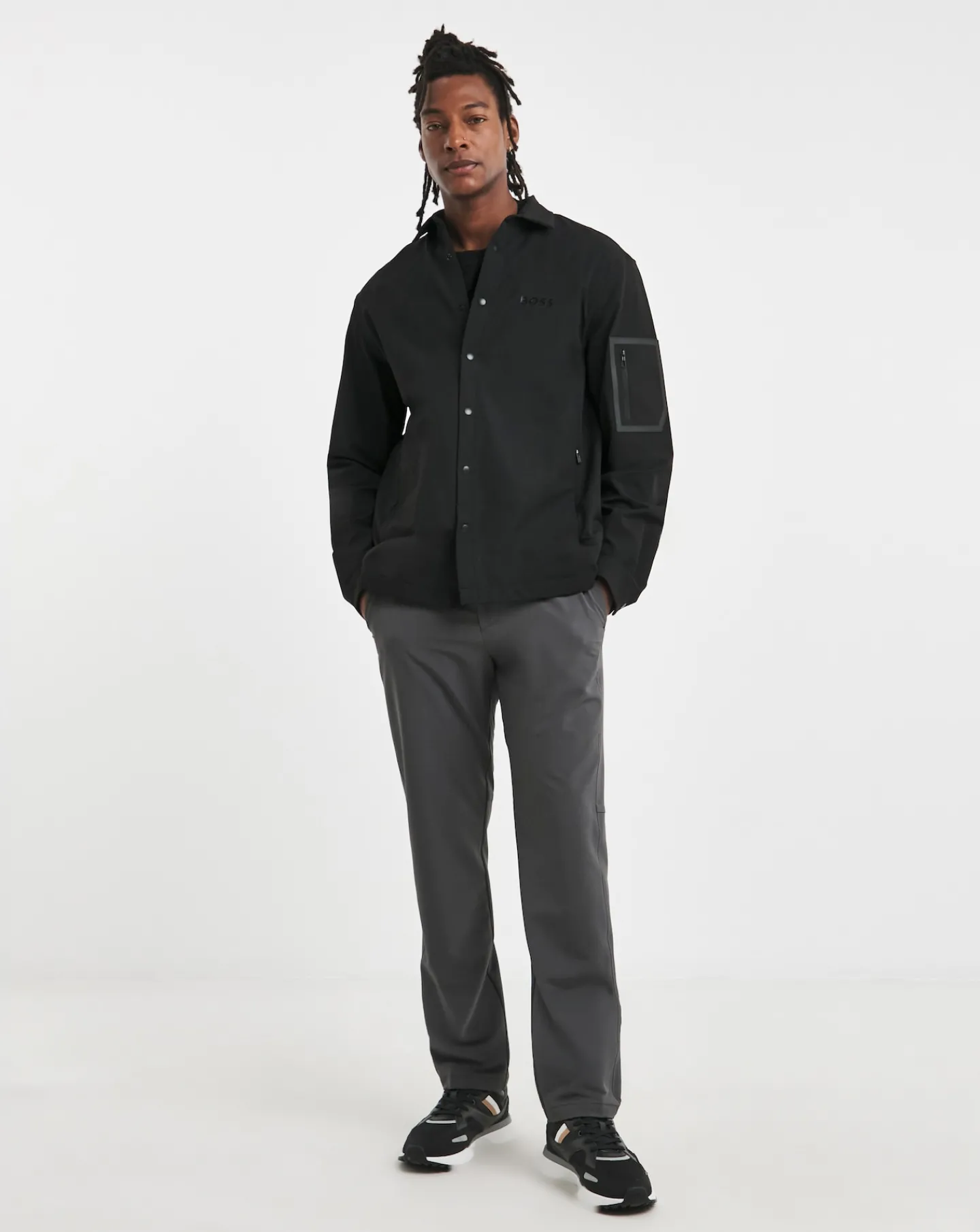 BOSS Arm Pocket Overshirt