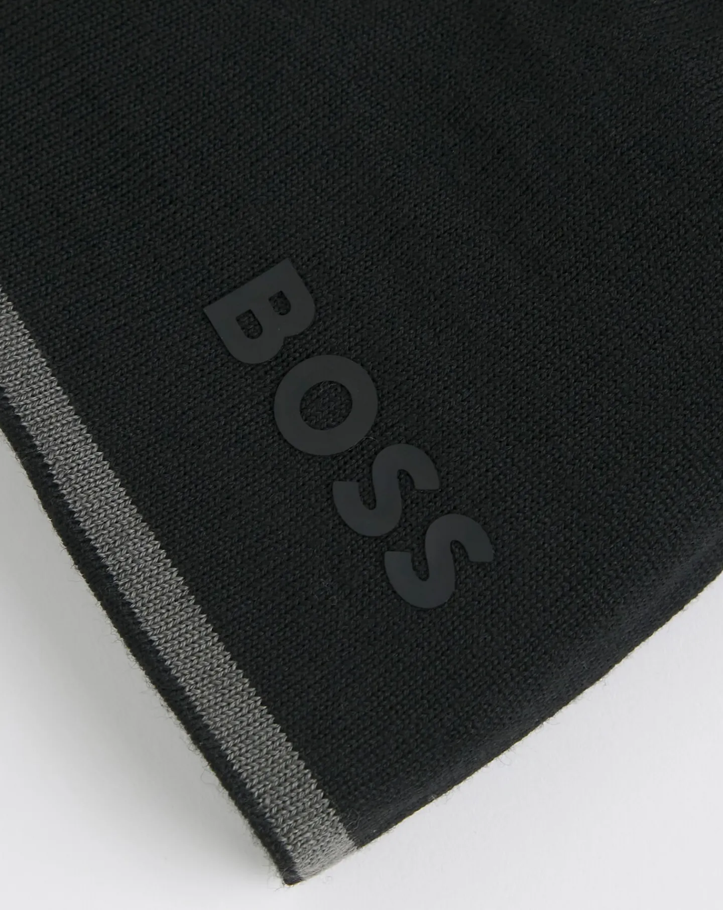 BOSS Large Logo Knitted Beanie
