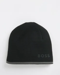 BOSS Large Logo Knitted Beanie