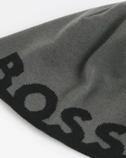 BOSS Large Logo Knitted Beanie