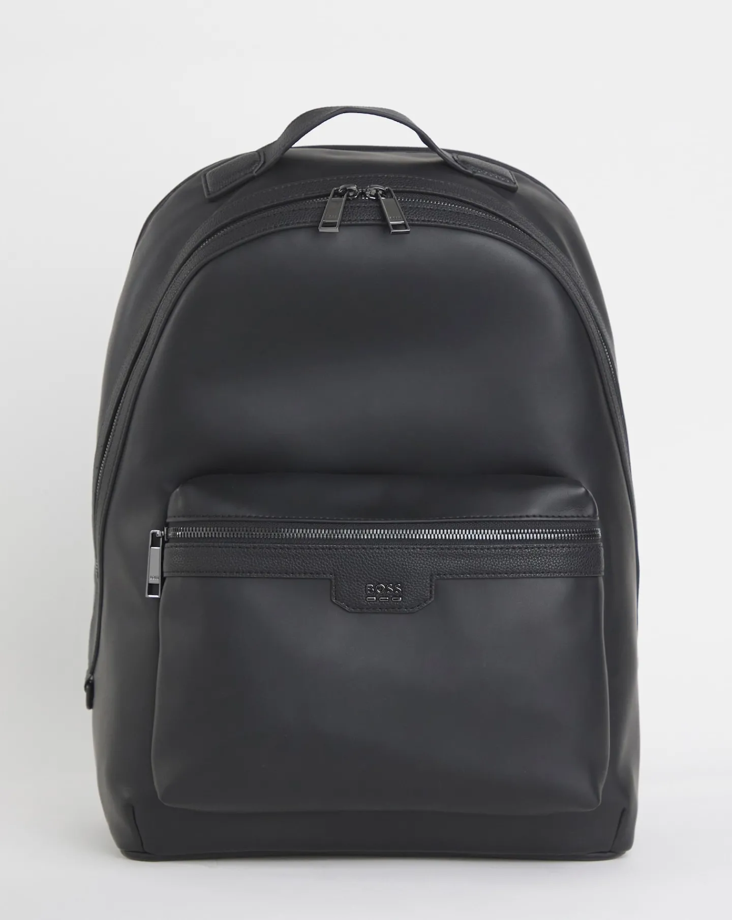 BOSS Leather Backpack
