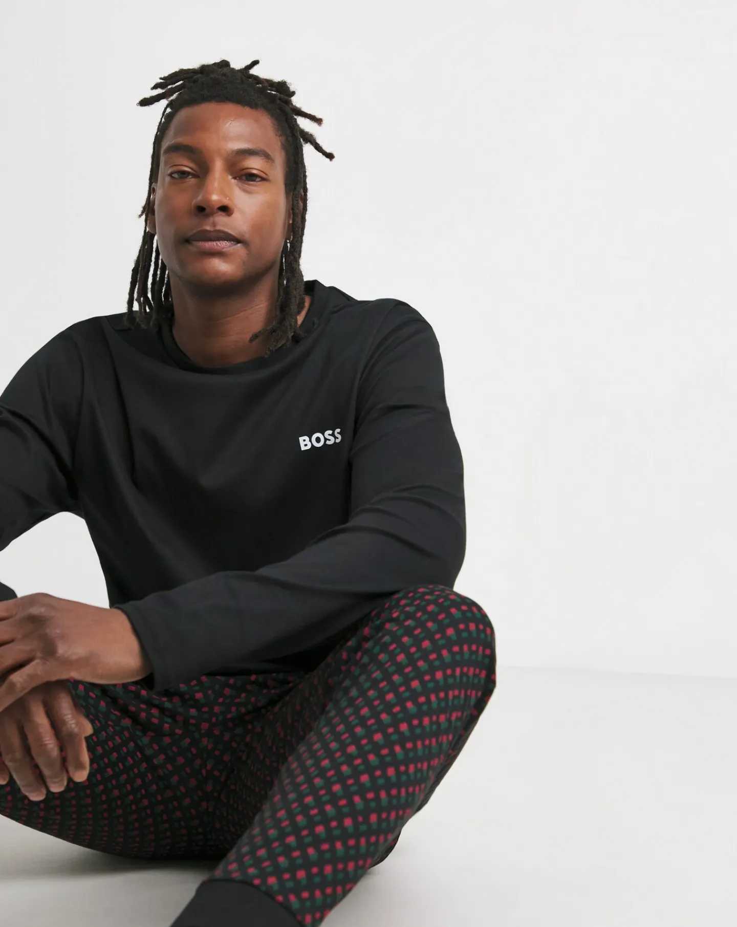 BOSS Black Relax Long Pyjamas Gift Set
