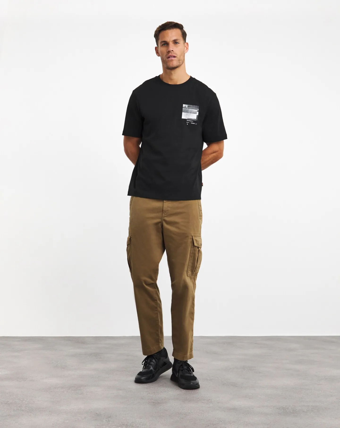 BOSS Black Straight Fit Cargo