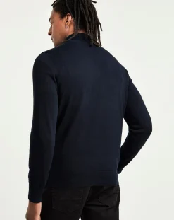 BOSS Classic Dark Blue 1/4 Zip Jumper