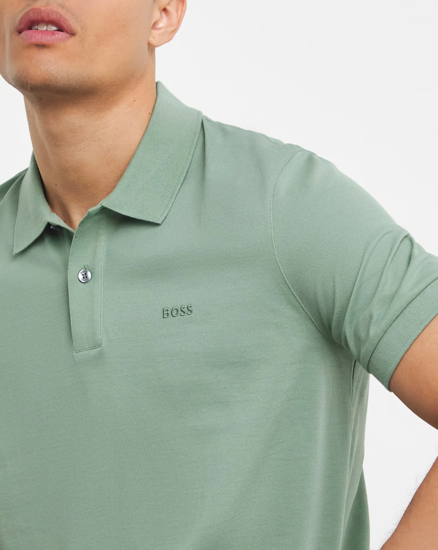 BOSS Classic Logo Short Sleeve Polo