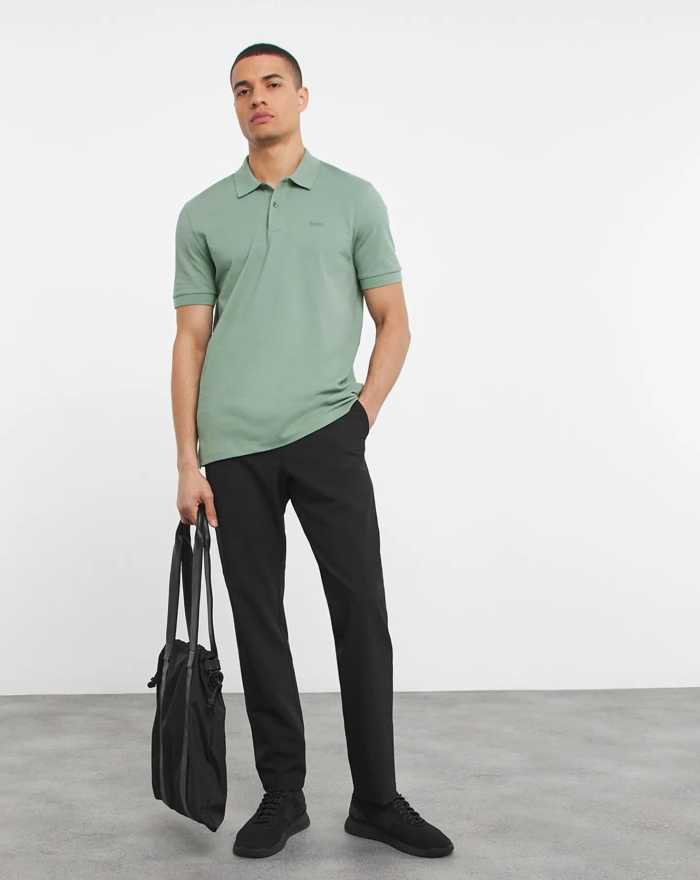 BOSS Classic Logo Short Sleeve Polo