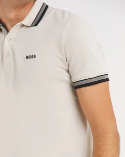 BOSS Classic Tipped Short Sleeve Paddy Polo