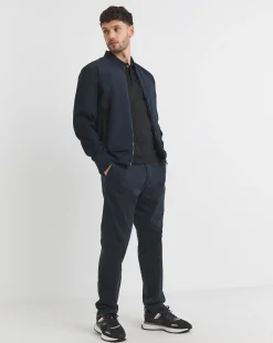 BOSS Dark Blue Hybrid Jacket