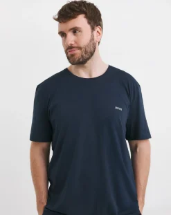 BOSS Dark Blue Mix & Match Lounge T-Shirt