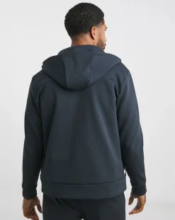 BOSS Dark Blue Oversized Full Zip Hoodie