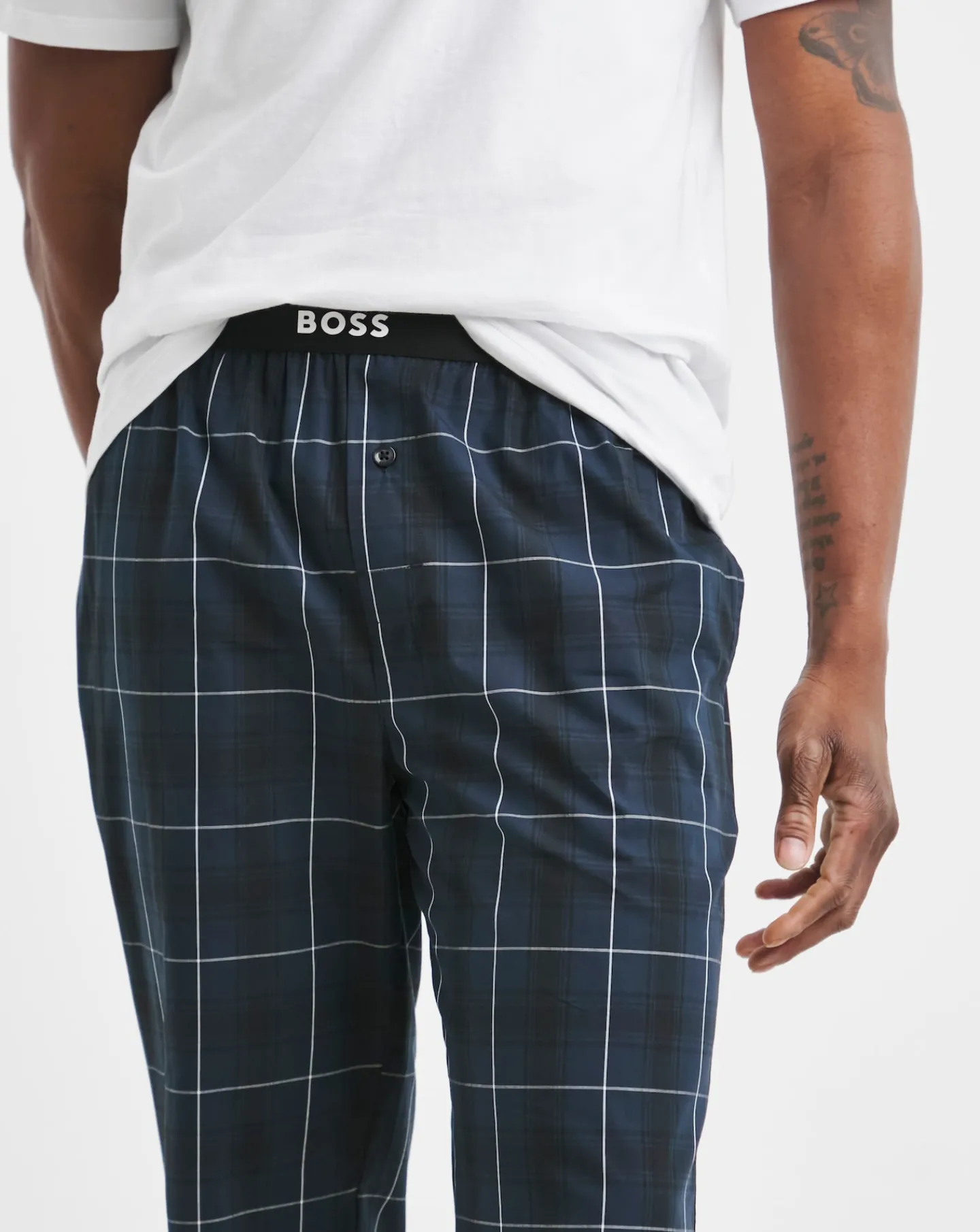 BOSS Dark Blue Urban Lounge Pants