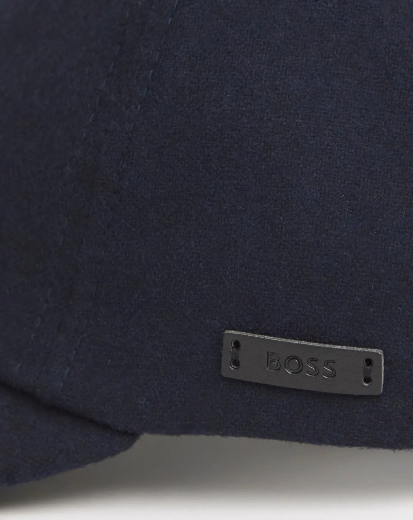 BOSS Dark Blue Wool Cap