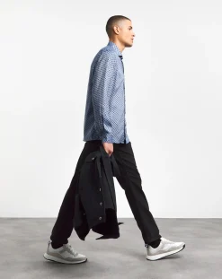 BOSS Geo Print Stretch Shirt