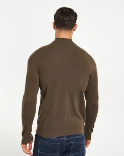BOSS Half Zip Knit Jumper