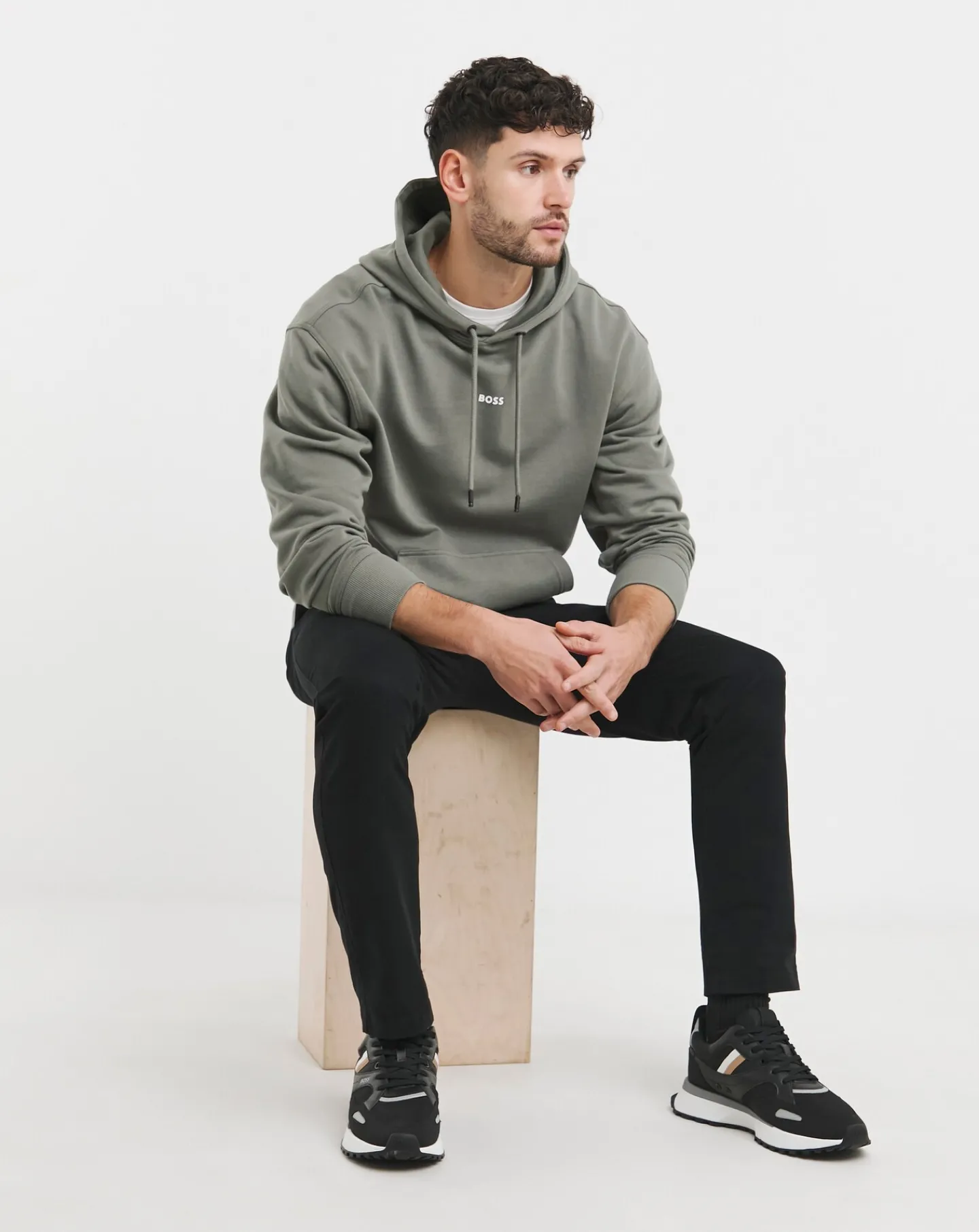 BOSS Small Logo Hoodie