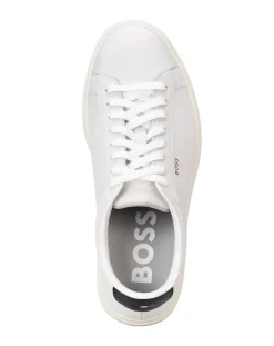 BOSS Kieran Leather Trainer