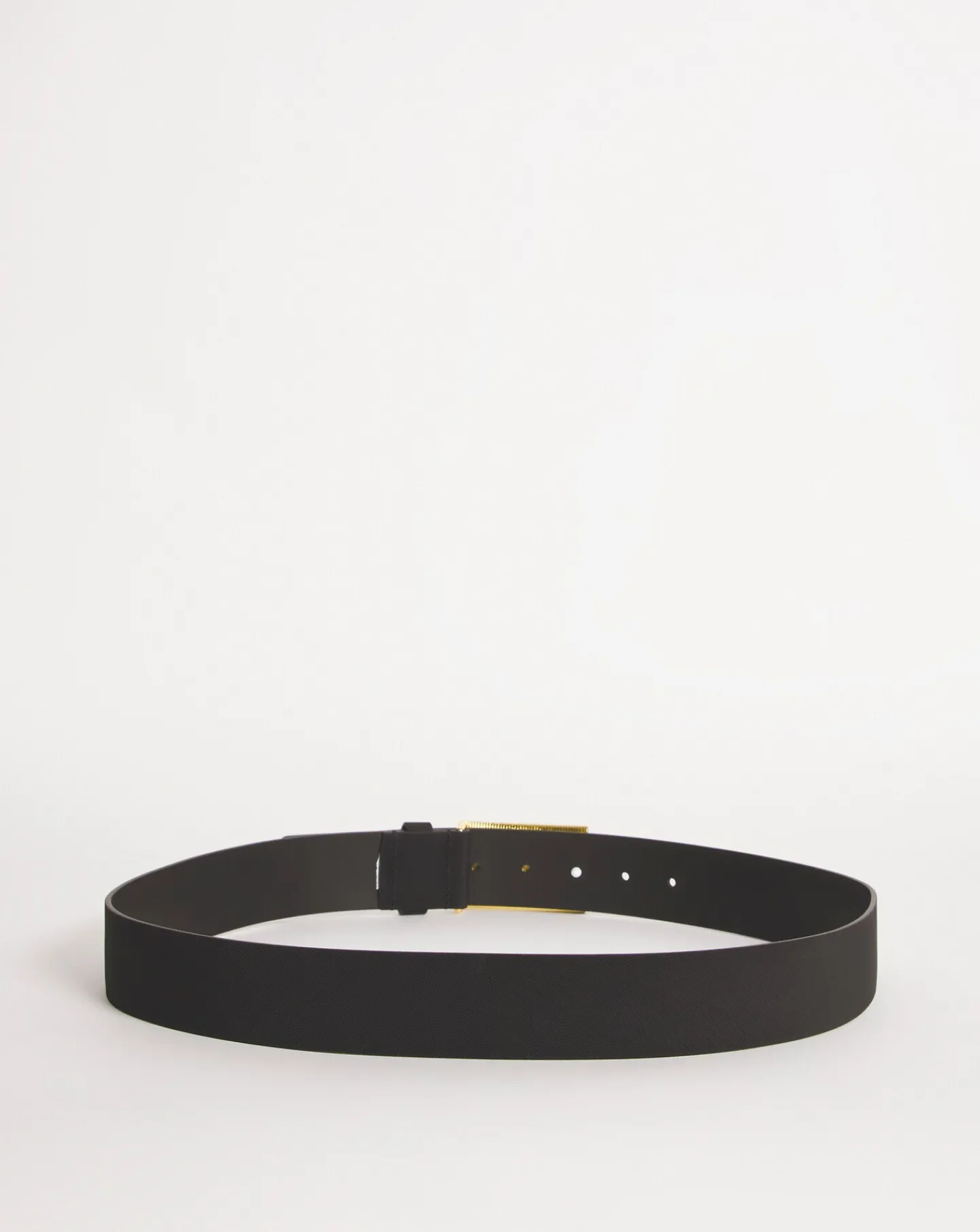 BOSS Leather Casual Plaque Belt