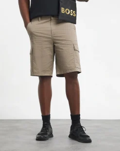 BOSS Light Brown Cargo Short