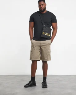 BOSS Light Brown Cargo Short