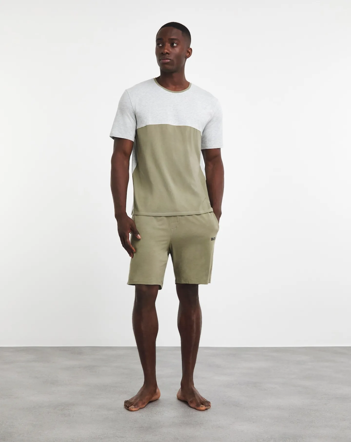 BOSS Light Green Pyjama T-shirt