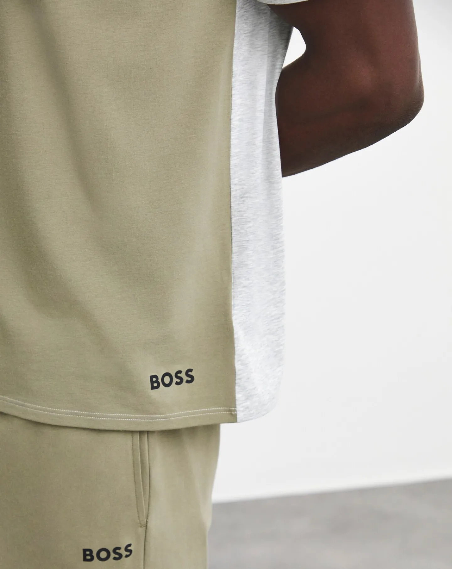 BOSS Light Green Pyjama T-shirt
