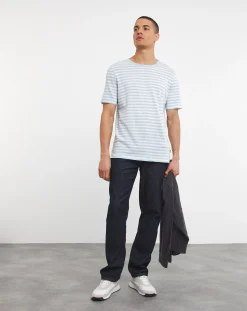 BOSS Linen Mix Crew Neck T-shirt