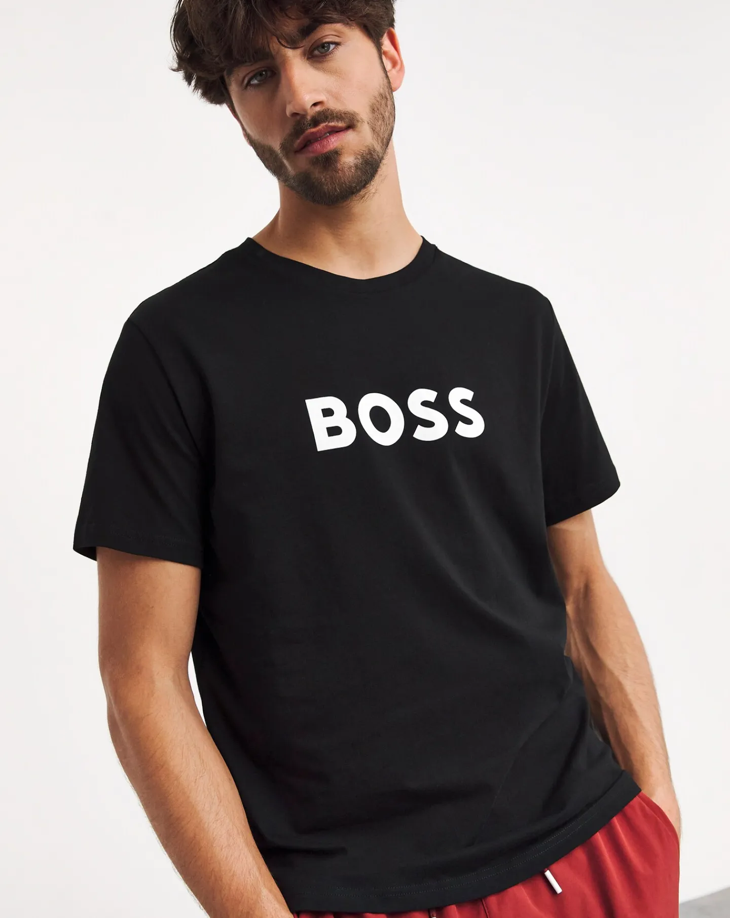 BOSS Logo Swim T-shirt