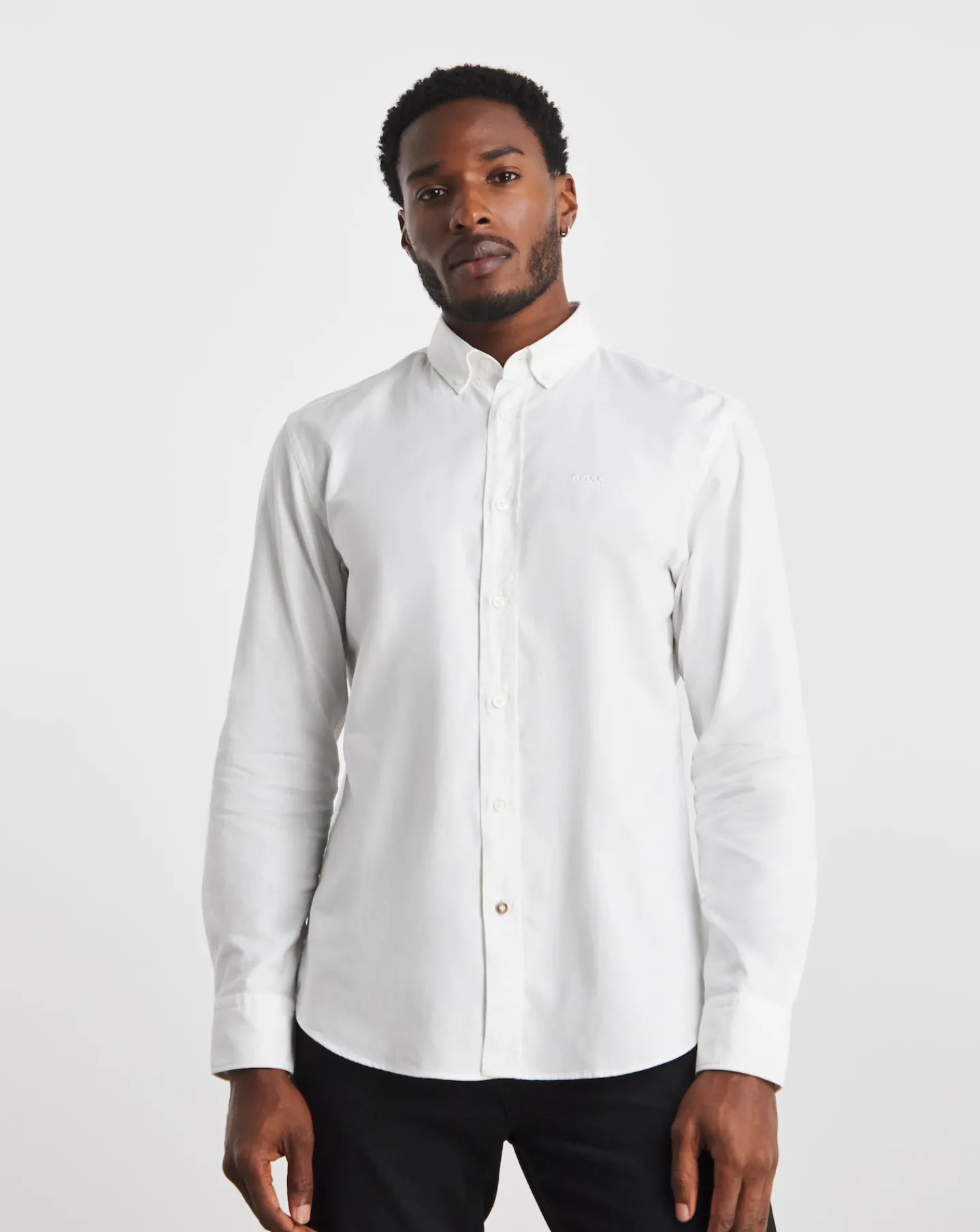 BOSS Long Sleeve Oxford Shirt