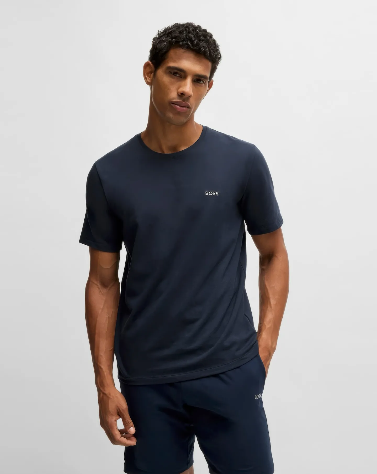 BOSS Mix & Match Logo Lounge T-Shirt in