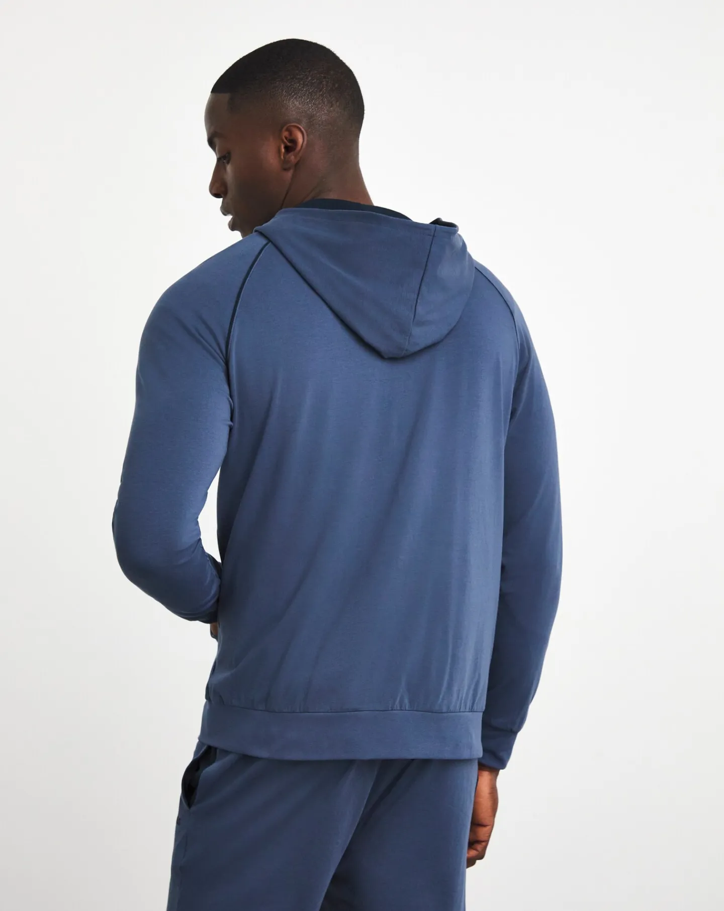 BOSS Mix & Match Navy Lounge Hoodie
