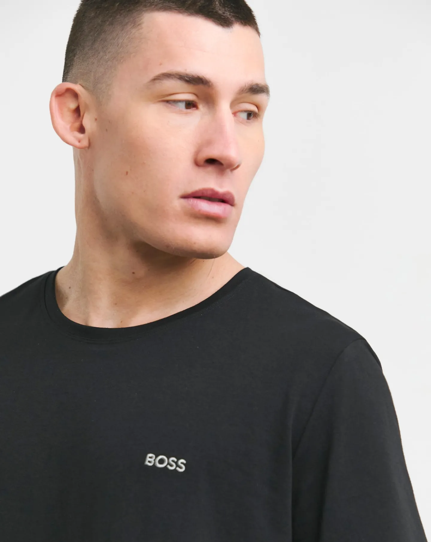 Jacamo BOSS Mix and Match Crew Neck T-Shirt