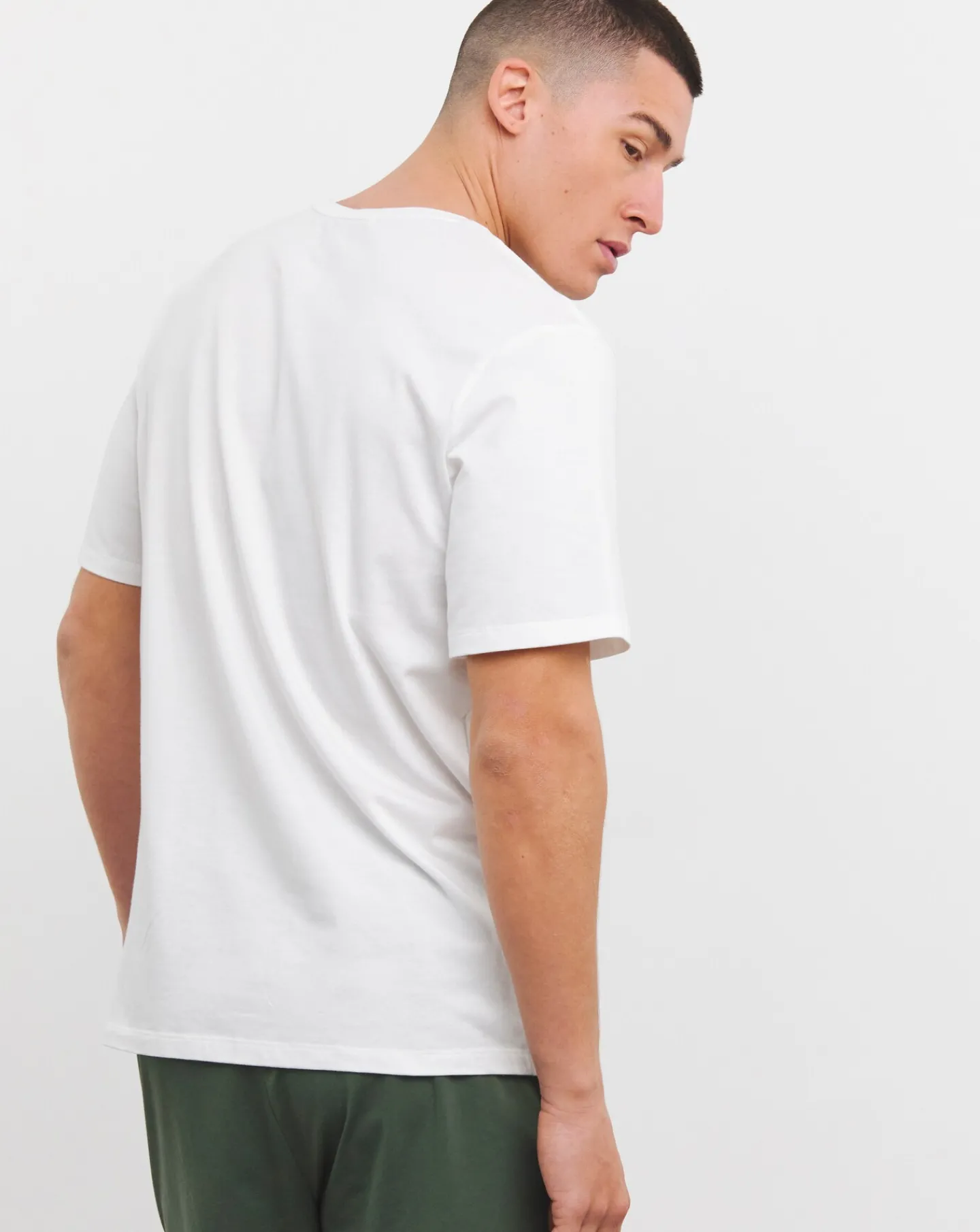Jacamo BOSS Mix and Match Crew Neck T-Shirt