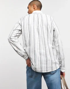 BOSS Stripe Long Sleeve Shirt