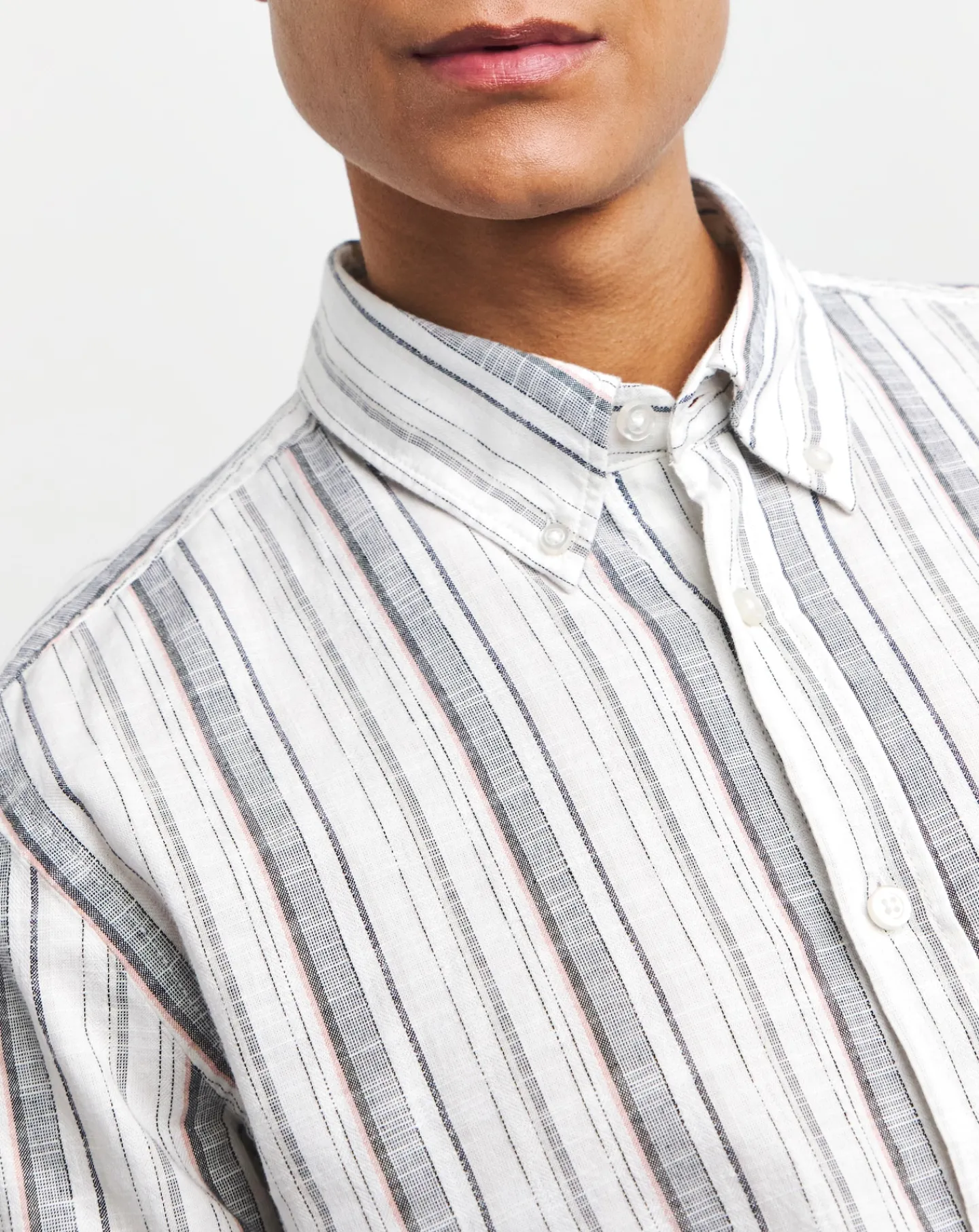 BOSS Stripe Long Sleeve Shirt