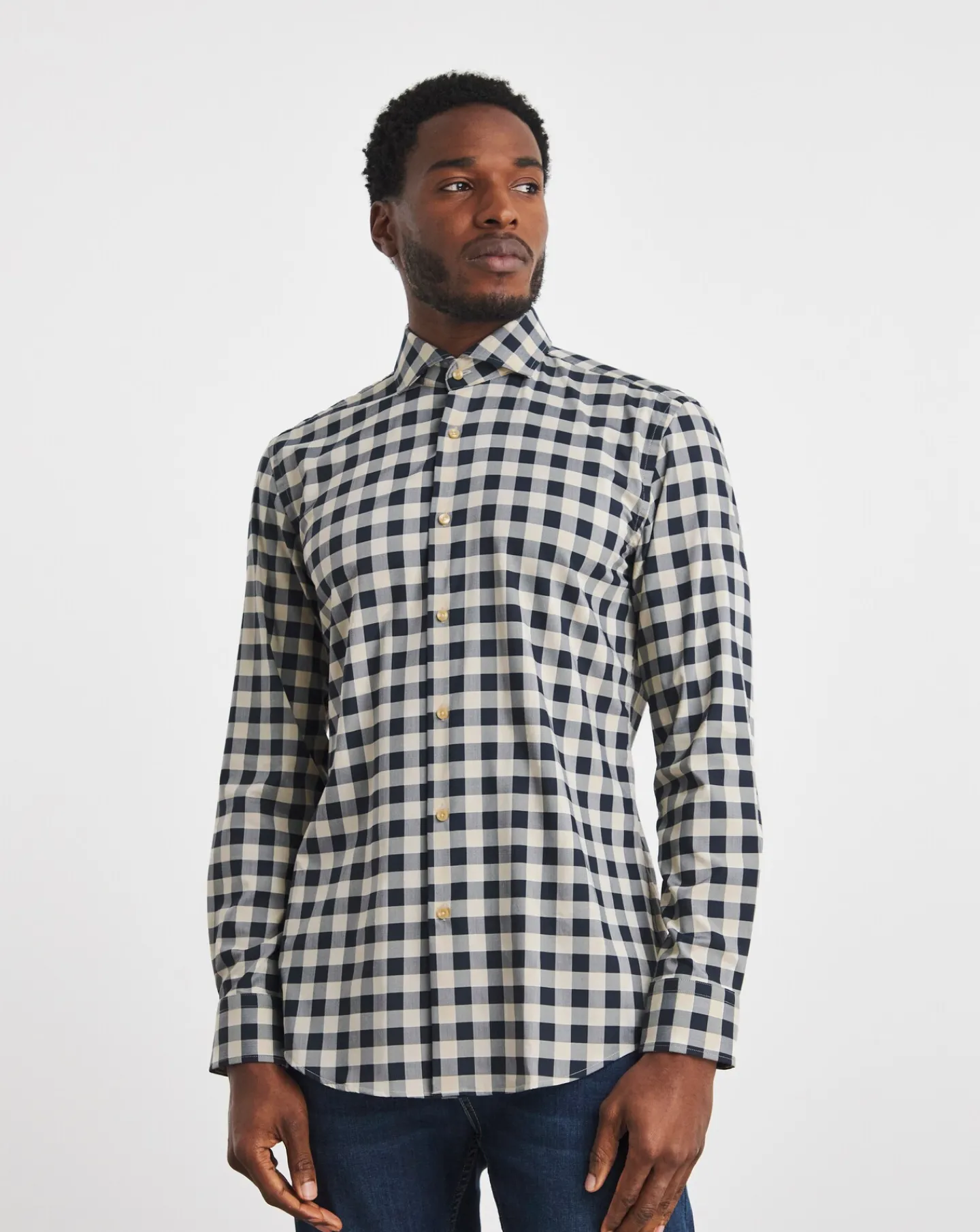 BOSS Check Long Sleeve Shirt