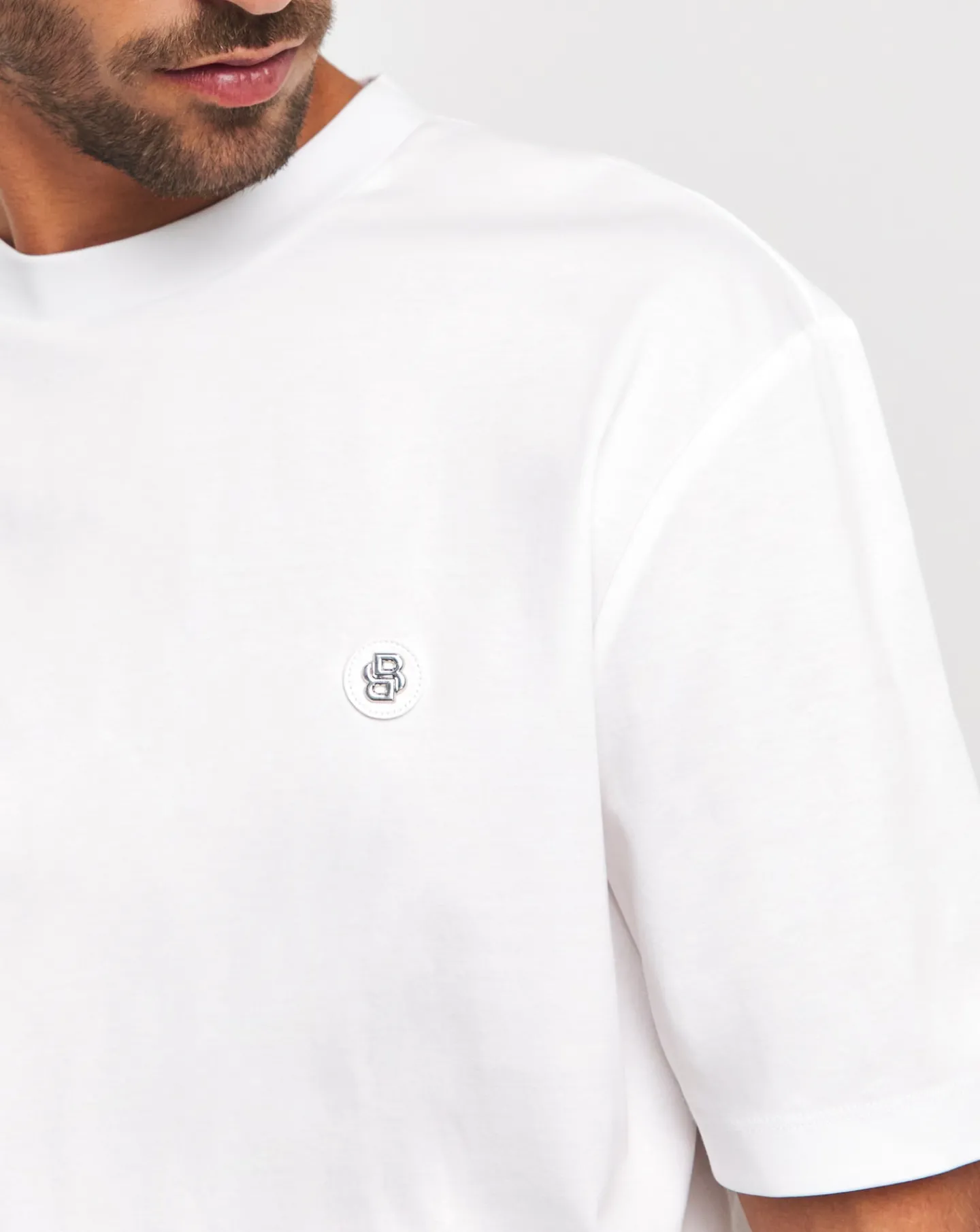 BOSS Short Sleeve BB Metallic Logo T-shirt