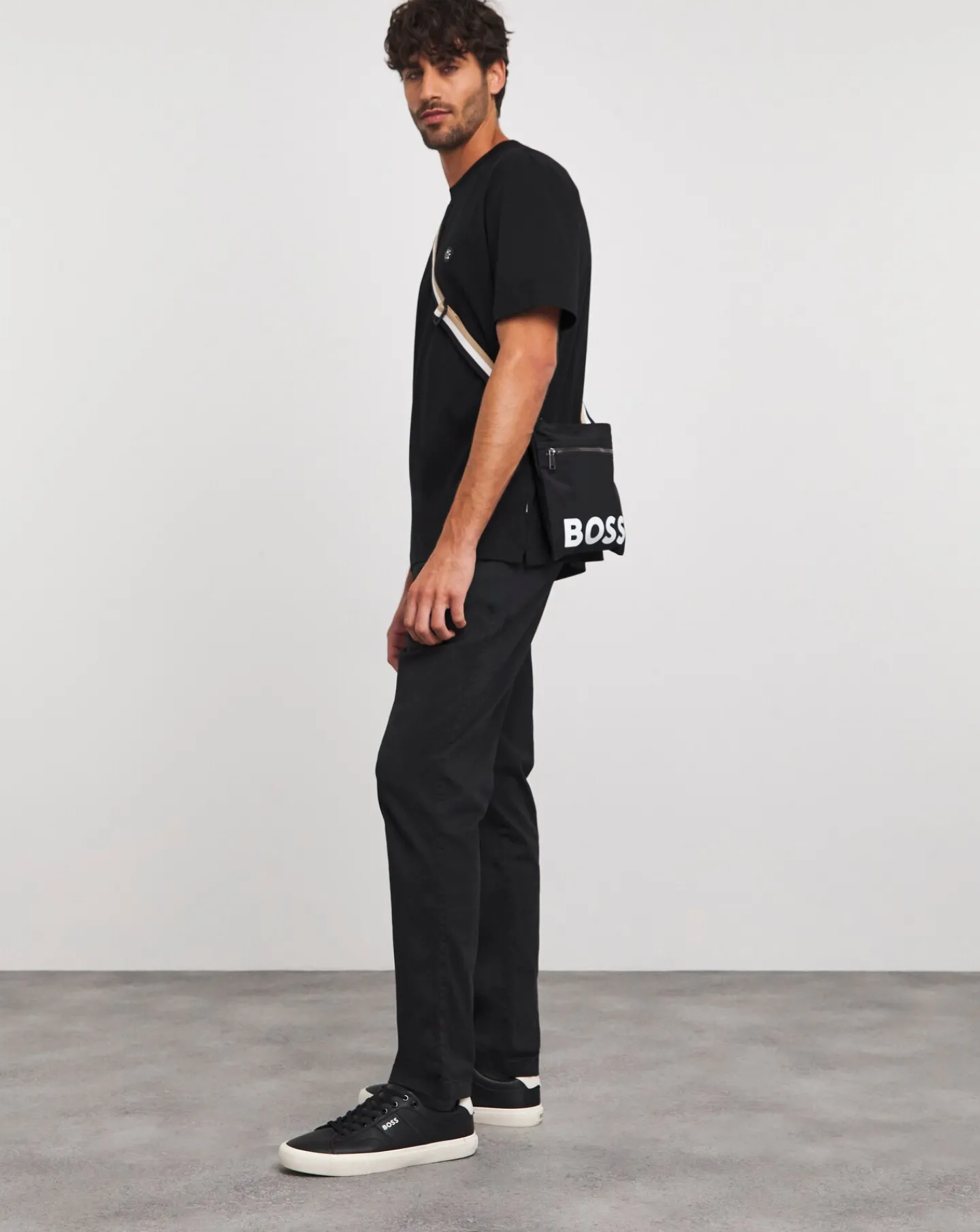 BOSS Short Sleeve BB Metallic Logo T-shirt