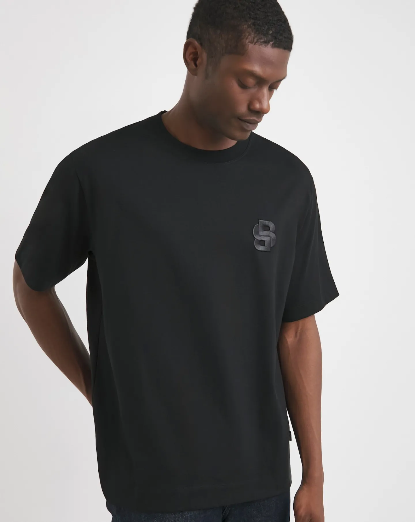 BOSS Short Sleeve BB Embroidered T-Shirt