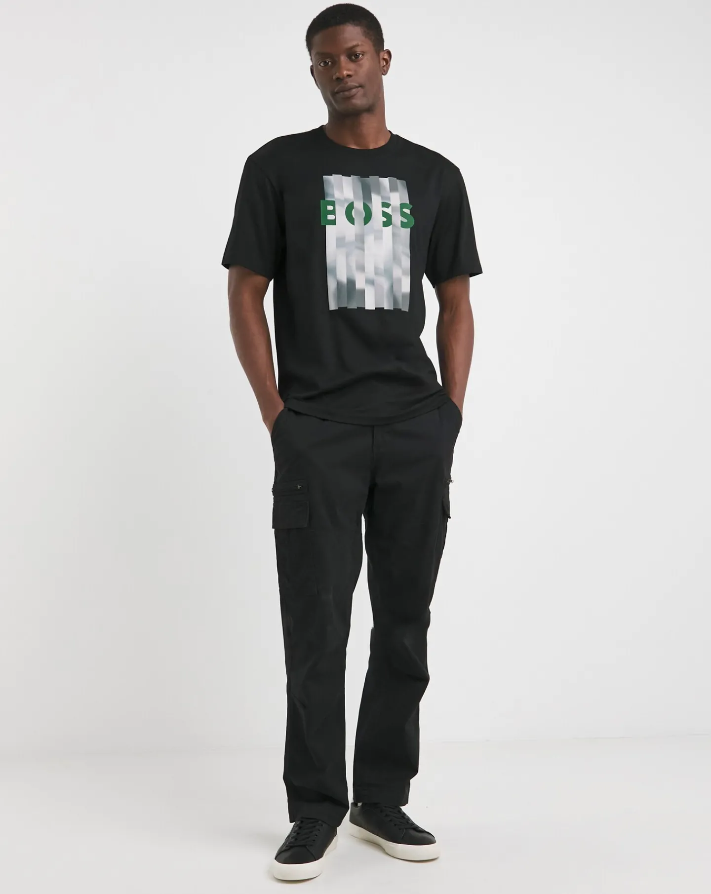 BOSS Short Sleeve Graphic Logo T-Shirt