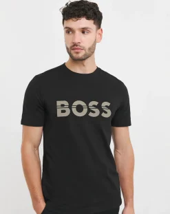 BOSS Short Sleeve Raised Logo T-Shirt