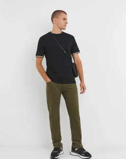 BOSS Short Sleeve Tipped Cuff T-shirt