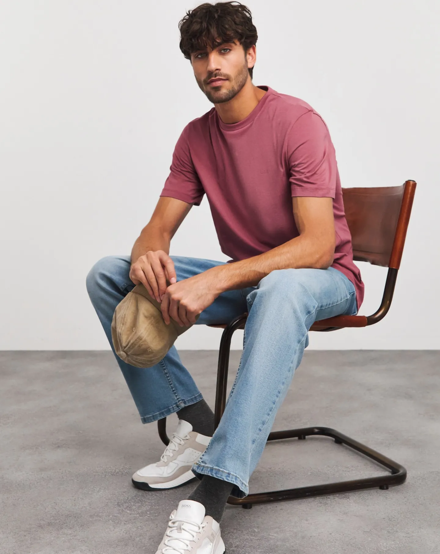 BOSS Short Sleeve Classic Small Logo T-Shirt