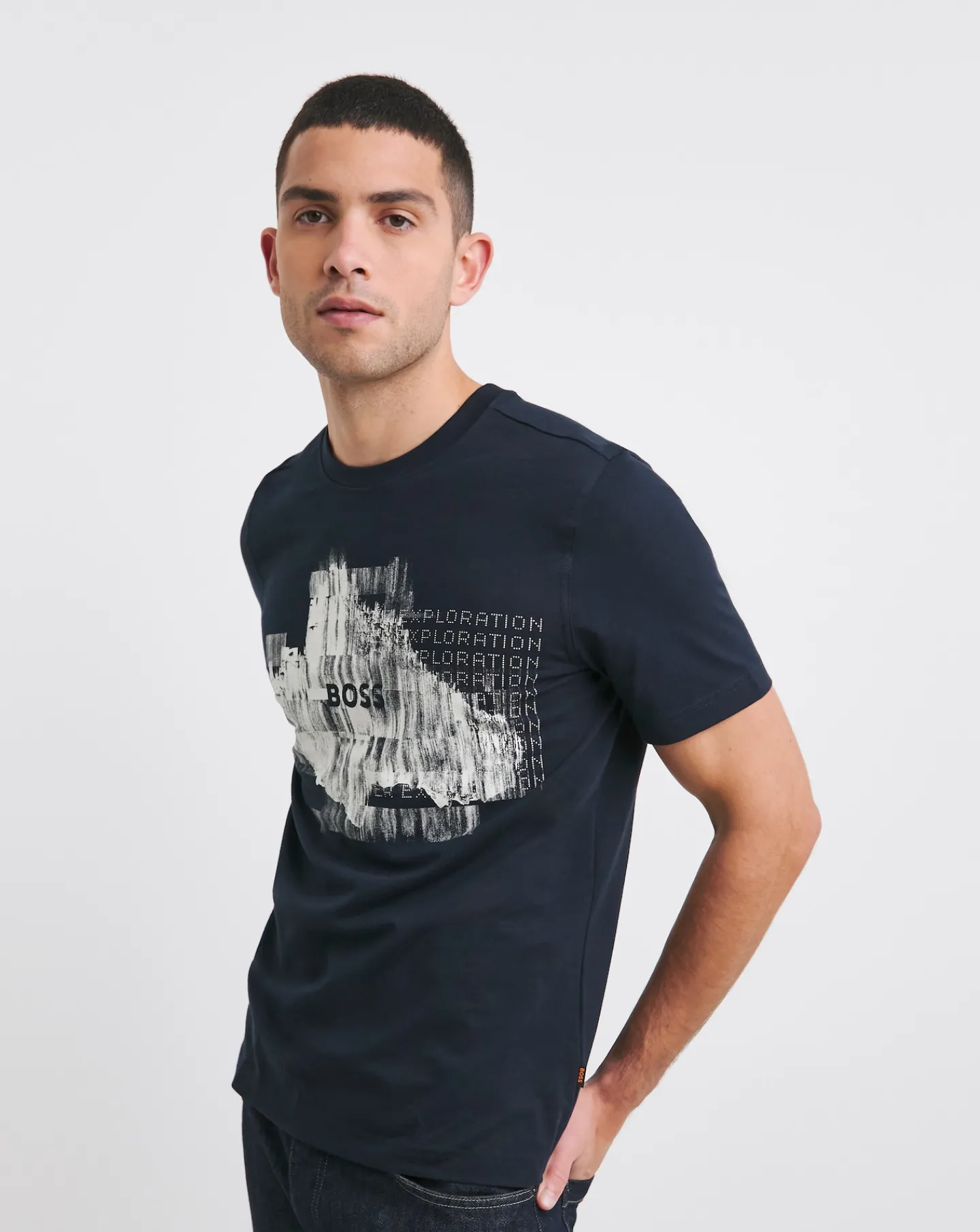 BOSS Short Sleeve Graphic Print T-Shirt