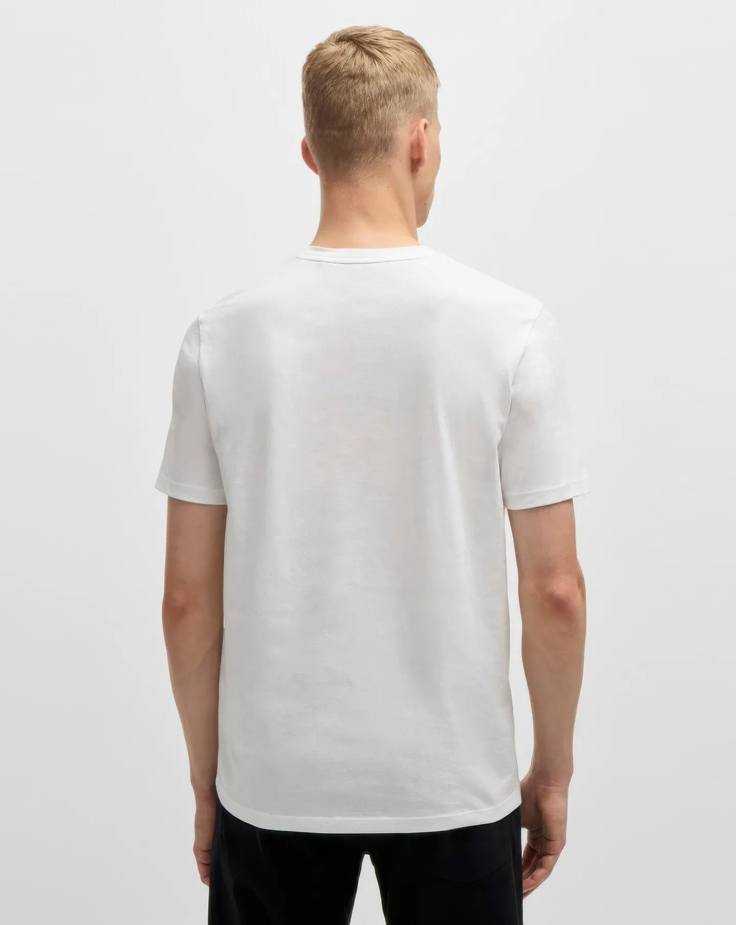 BOSS Short Sleeve Logo Patch T-Shirt in