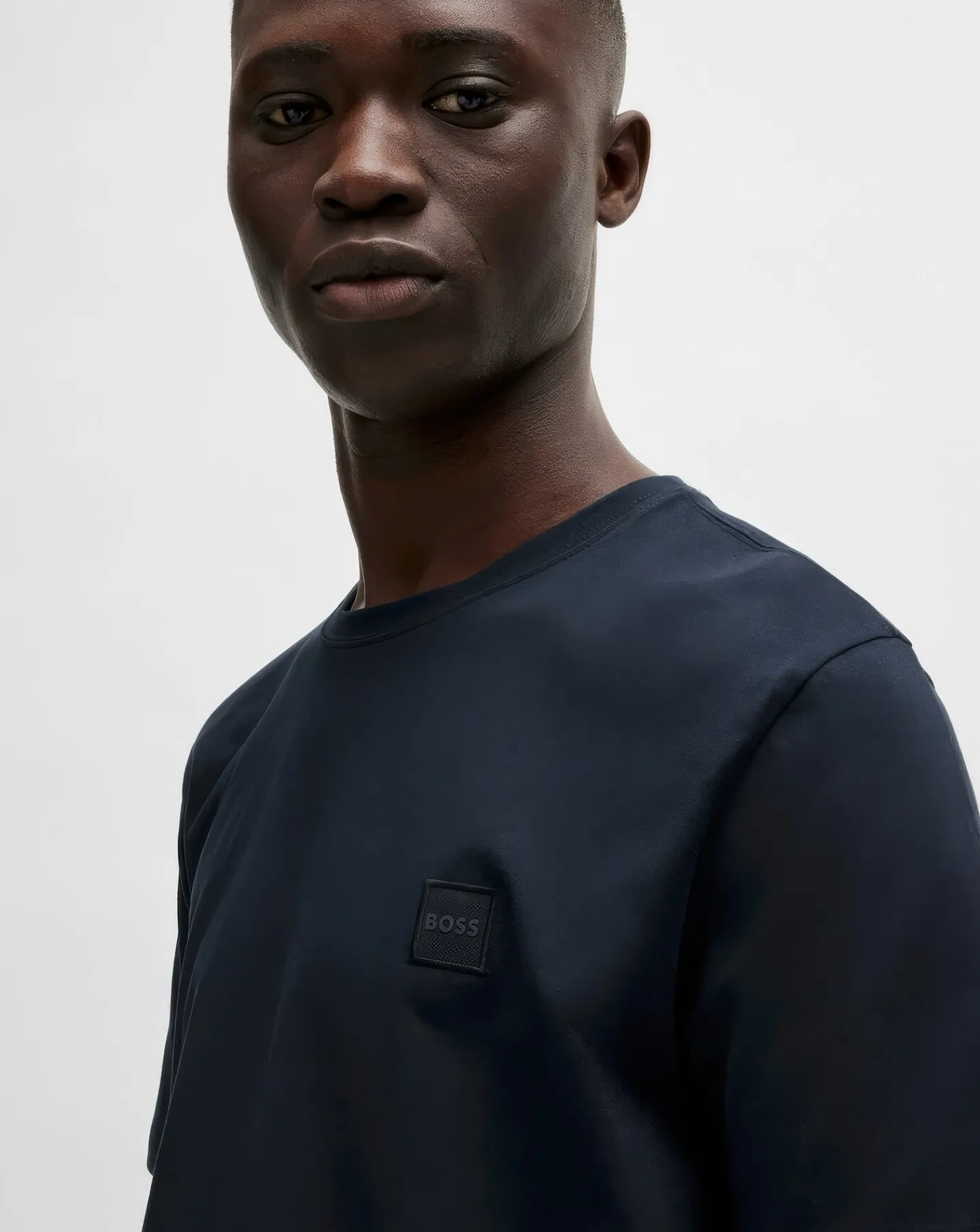 BOSS Short Sleeve Logo Patch T-Shirt in